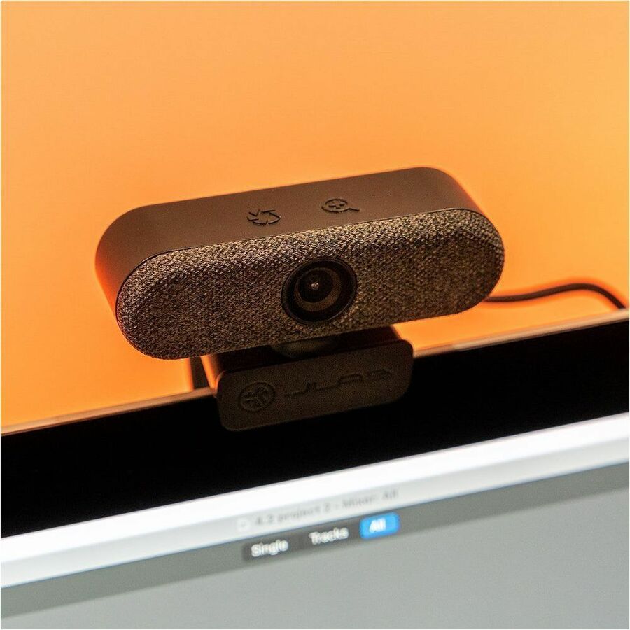 JLab Epic Webcam - 5 Megapixel - 30 fps - Black - USB Type A
