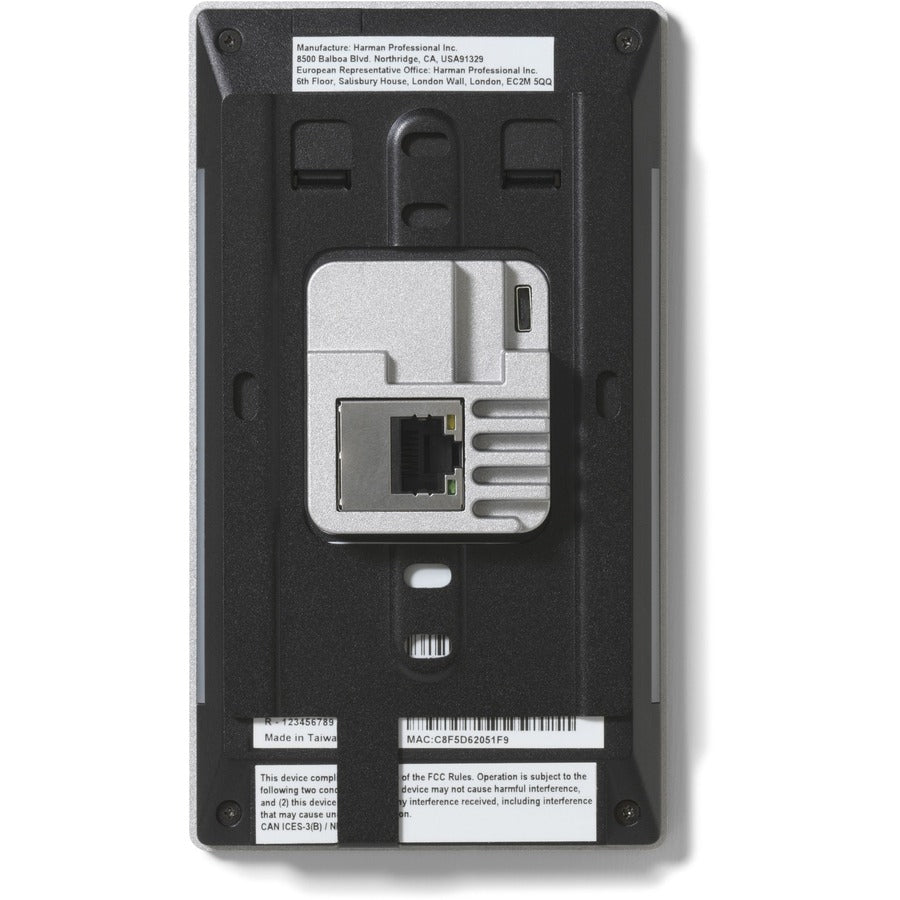 Harman AMX 5.5" UItra-Slim, Wall-Mount, Professional-Grade, Persona-Defined Touch Panel