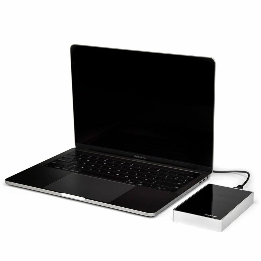 Rocstor Rocsecure EX31 8 TB Portable Rugged Solid State Drive - 2.5" External - SATA - Silver