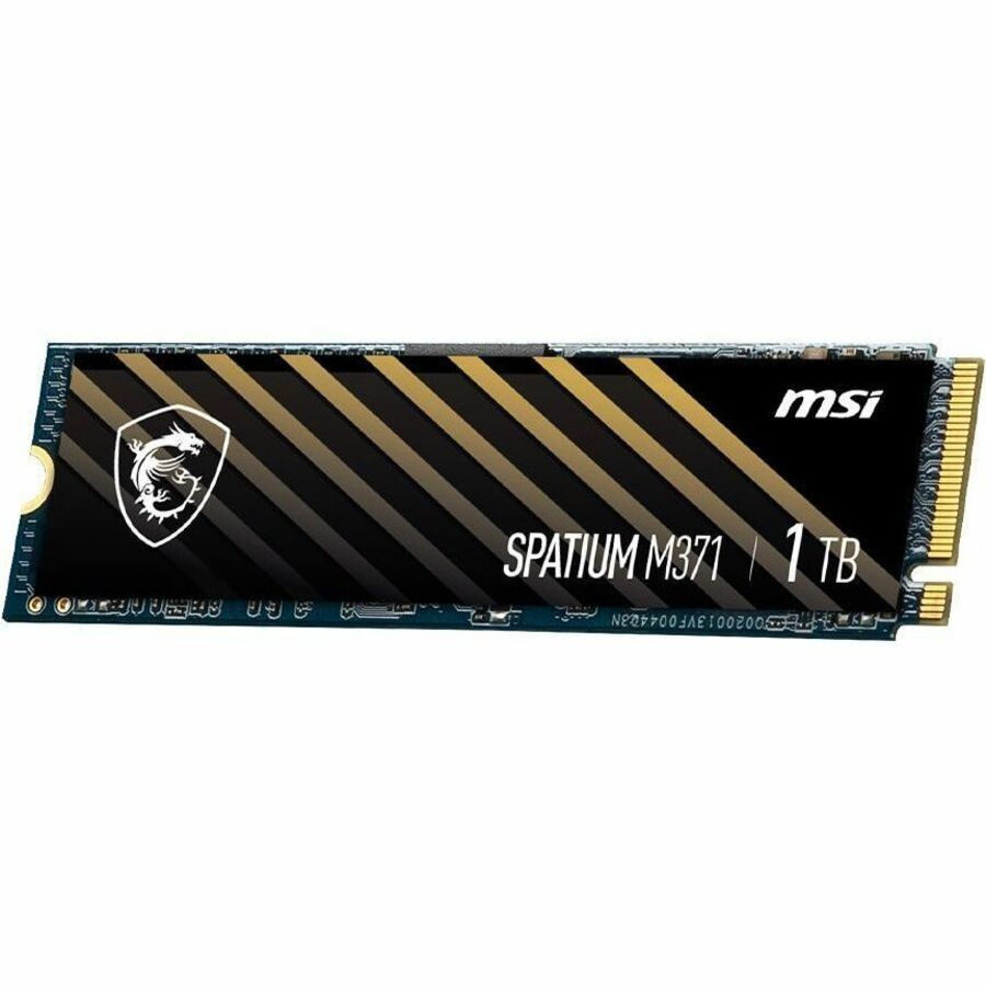MSI SPATIUM M371 1 TB Solid State Drive - M.2 2280 Internal - PCI Express NVMe (PCI Express NVMe 3.0 x4)