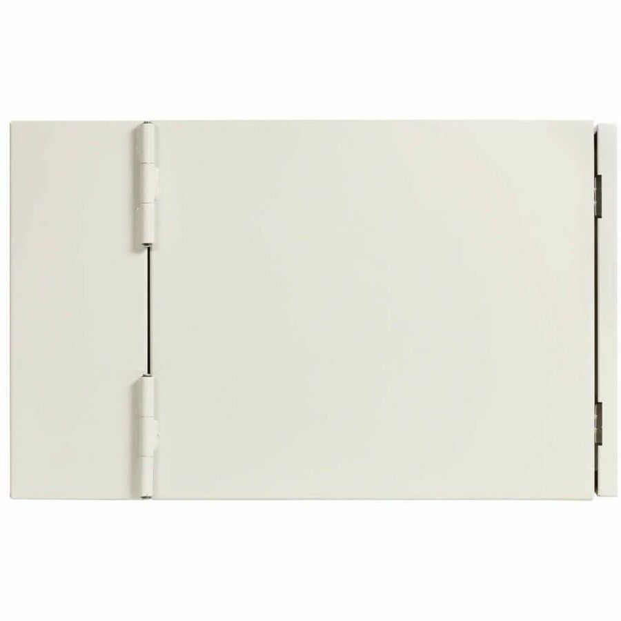 Eaton Tripp Lite Series SmartRack Industrial Enclosure with Lock - NEMA 4, Wall Mount, Metal Construction, Hinged Back, 28 in. Depth, 9U, Gray