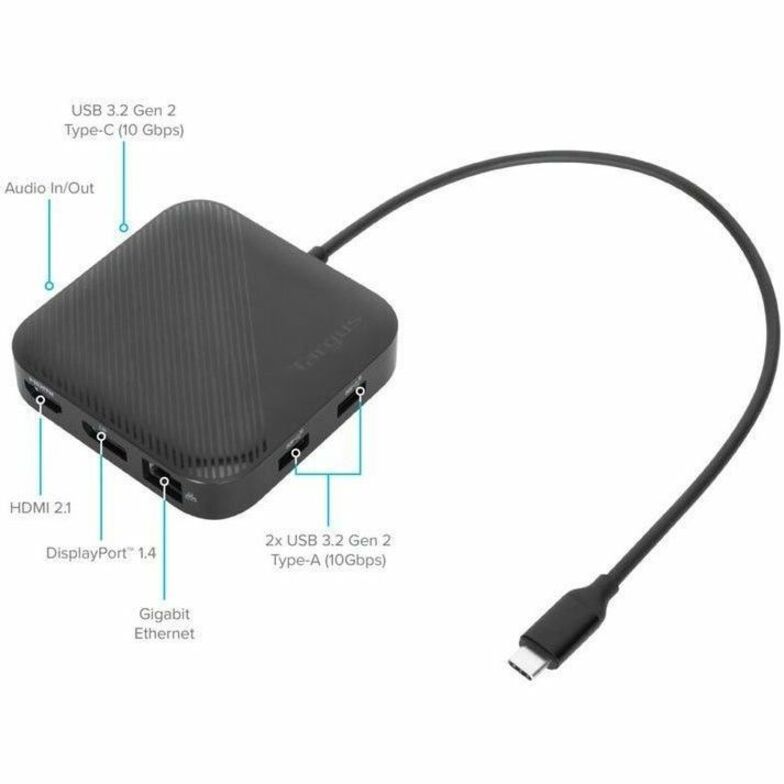 Targus USB4 Dual Video 4K Docking Station with 85W PD Pass-Thru