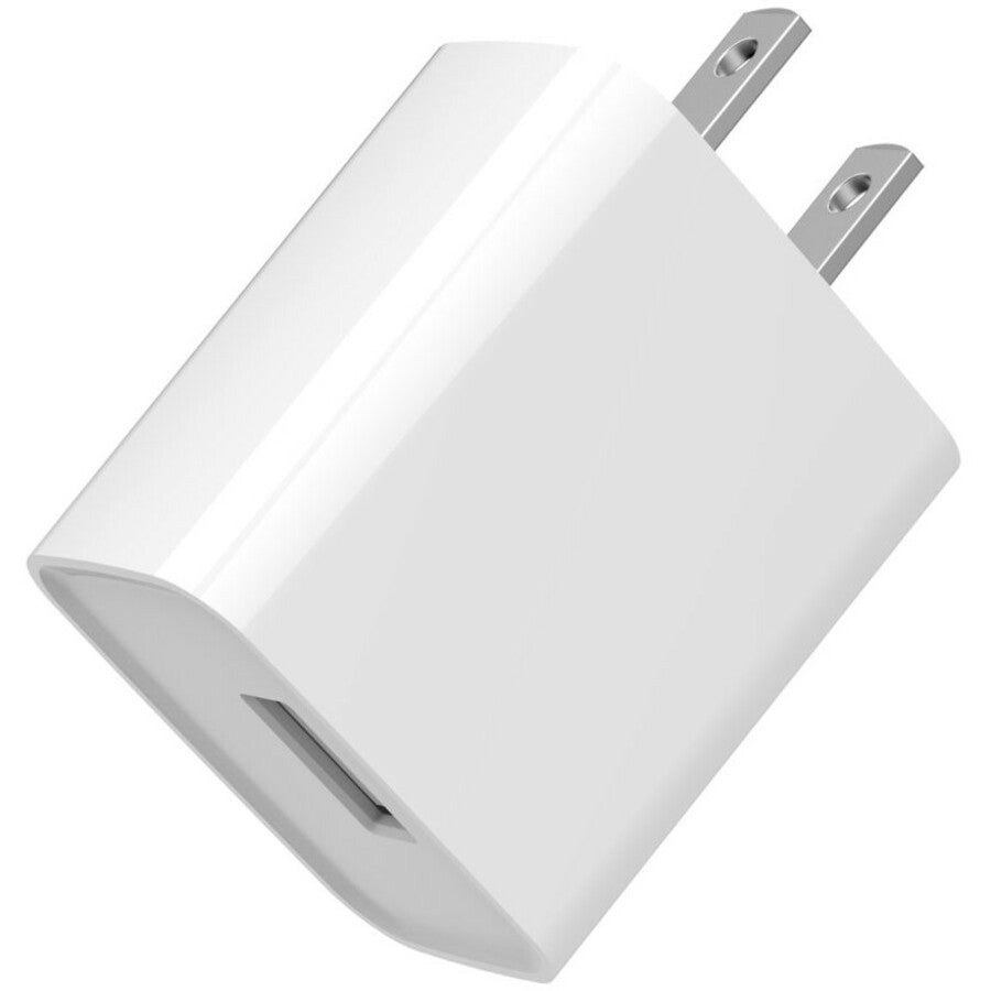 4XEM 4XEM's 12W Wall Charger with 1 USB-A Port - White, 4XRLC52712WW
