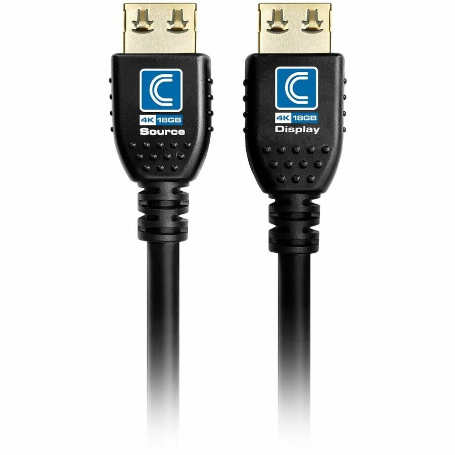 Comprehensive NanoFlex&trade; Pro AV/IT Integrator Series&trade; Active 4K 18G High Speed HDMI Cable Jet Black 15ft