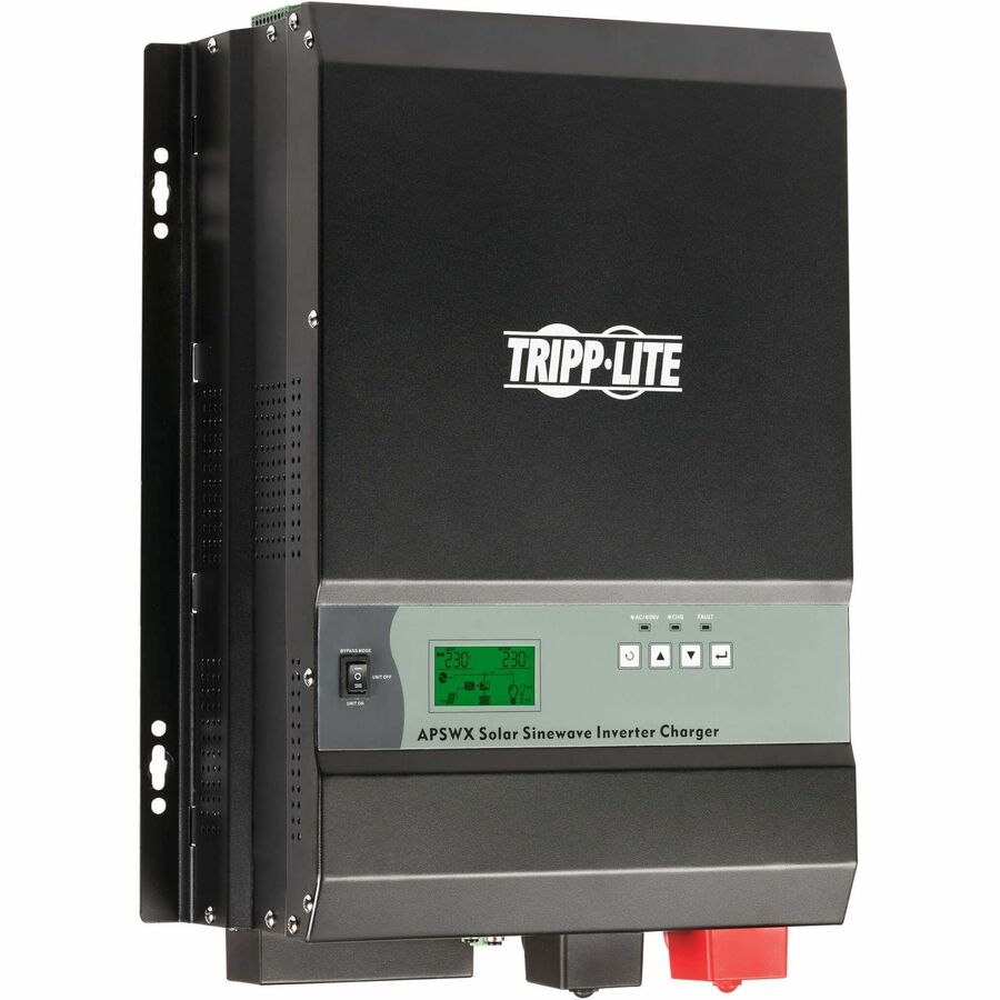 Eaton Tripp Lite by Eaton 2000W 24VDC 230V Sine Wave Solar Inverter/Charger - 60A MPPT Solar Charge Controller, C13 Outlets, Wired Remote, Hardwire Input/Output