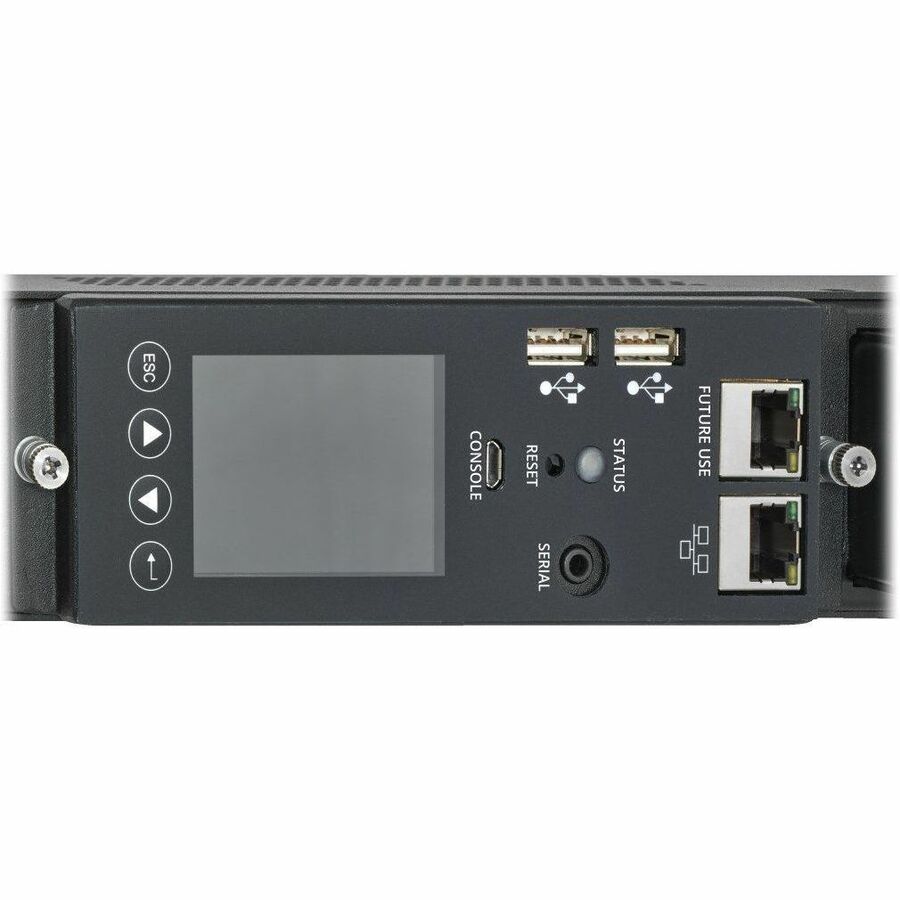 Eaton 12.6kW 200-240V 3-Phase IsoBreaker Managed PDU - Gigabit, 36 Outlets, IEC-309 60A Blue (3P+E) Input, LCD, 10 ft. (3 m) Cord, 0U, 70 in.