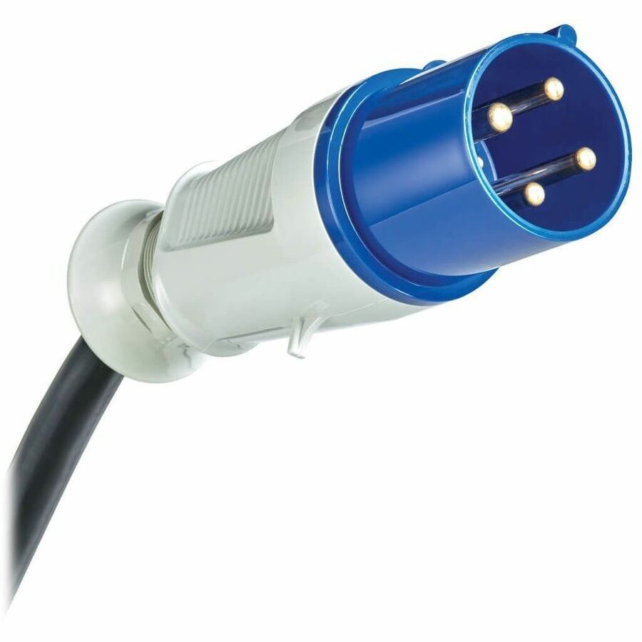 Eaton 12.6kW 200-240V 3-Phase IsoBreaker Managed PDU - Gigabit, 36 Outlets, IEC-309 60A Blue (3P+E) Input, LCD, 10 ft. (3 m) Cord, 0U, 70 in.