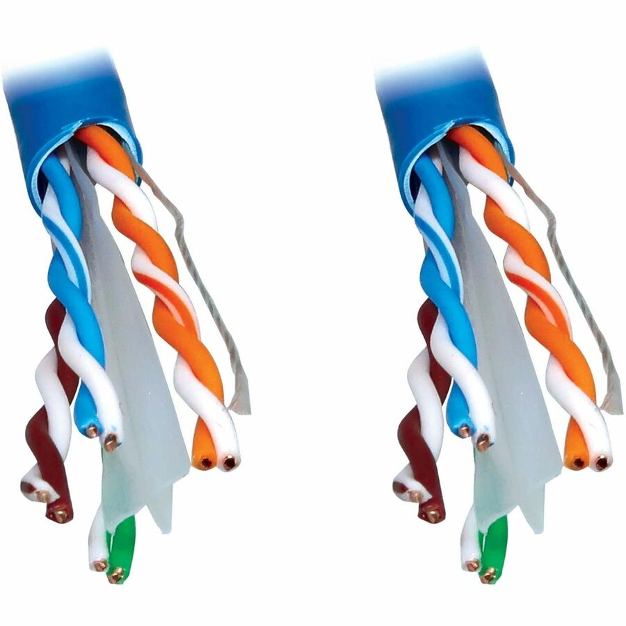 Eaton Tripp Lite Series Cat6 1G Solid Core UTP Bulk Ethernet Cable, LSZH, Blue, 1000 ft. (305 m), TAA