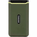 Transcend Esd380c 4 TB Portable Solid State Drive - External - Military Green