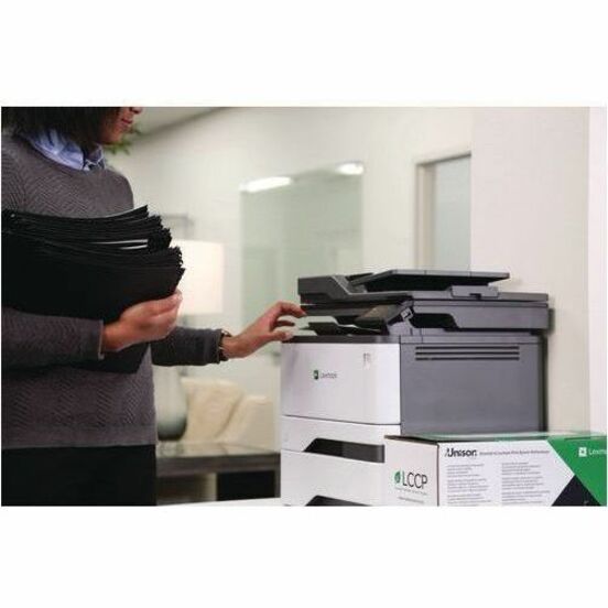 Lexmark Original Laser Toner Cartridge - Return Program - Black - 1 Pack