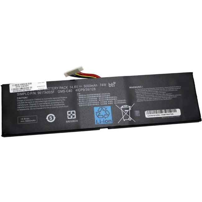 BTI Battery, GMS-C40