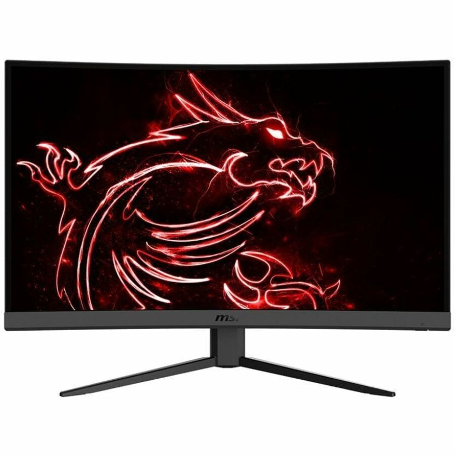 MSI Optix G32CQ4 E2 32" Class WQHD Curved Screen Gaming LCD Monitor - 16:9 - Black