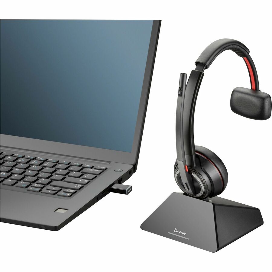 HP Poly Savi 8210 UC DECT 1920-1930 MHz USB-A Headset