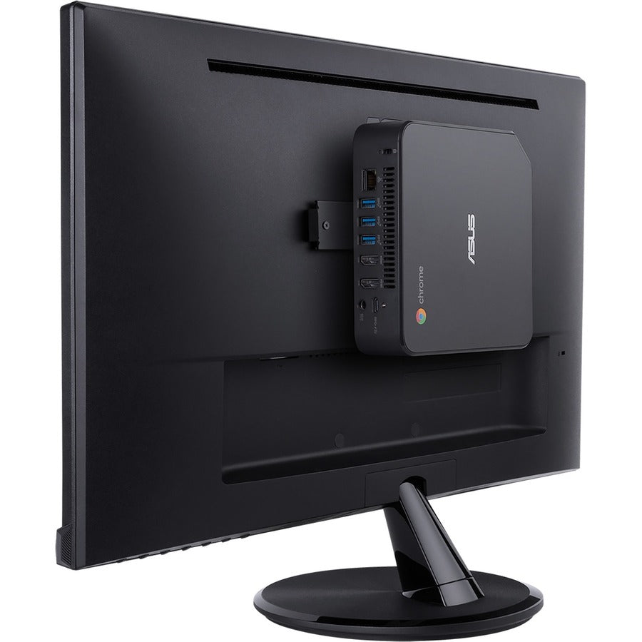 Asus Chromebox 4 CHROMEBOX4-FC017UENT Chromebox - Intel Celeron 5205U - 4 GB - 32 GB Flash Memory Capacity - Mini PC - Gun Metal