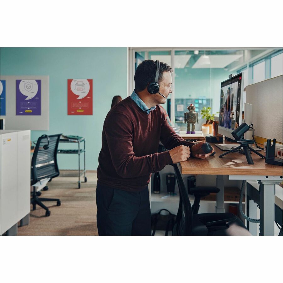 HPI Poly Voyager Focus 2 Microsoft Teams Certified USB C Headset