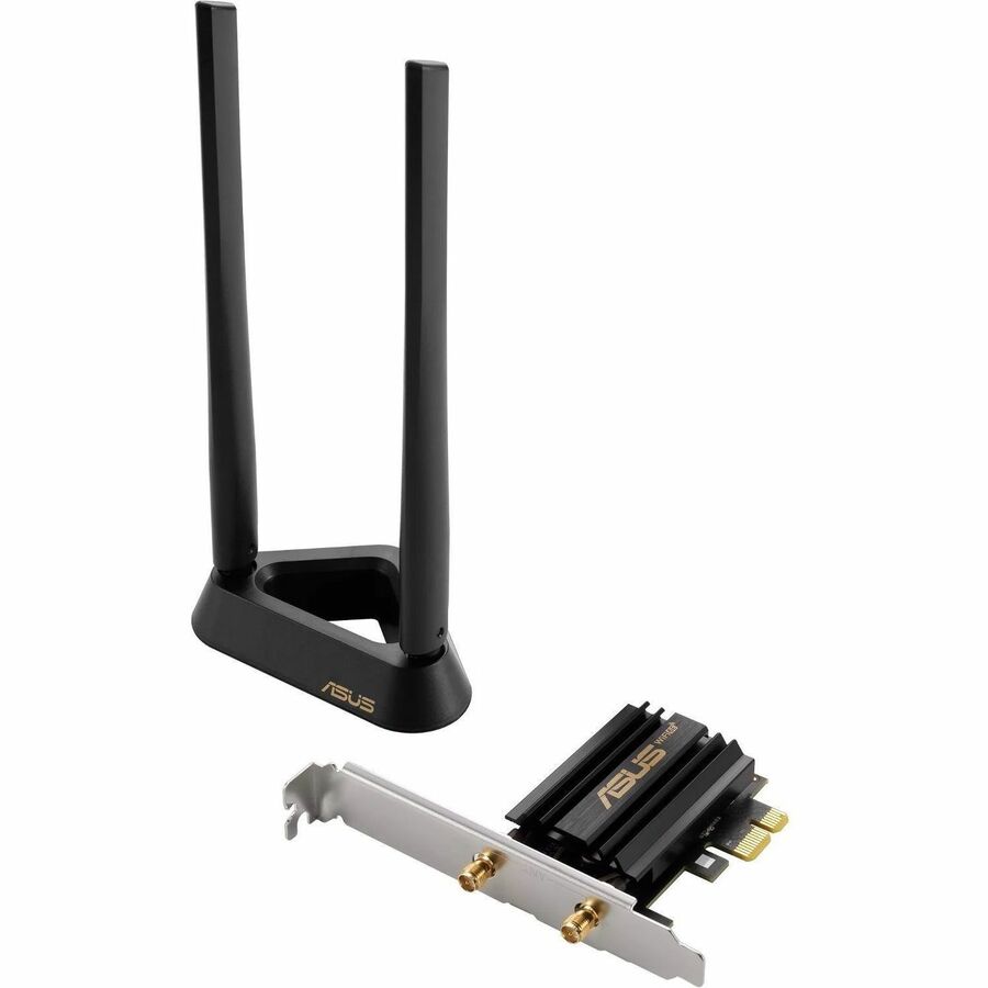 Asus PCE-AXE59BT IEEE 802.11 a/b/g/n/ac/ax Bluetooth 5.2 Wi-Fi/Bluetooth Combo Adapter for Computer