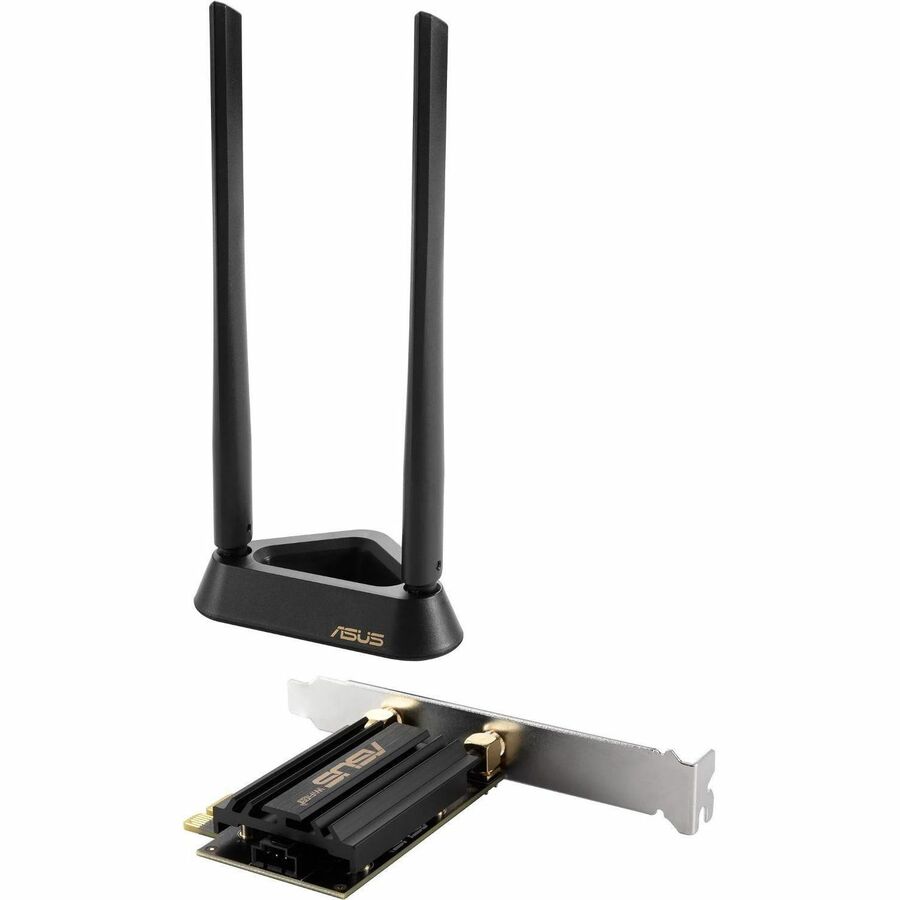 Asus PCE-AXE59BT IEEE 802.11 a/b/g/n/ac/ax Bluetooth 5.2 Wi-Fi/Bluetooth Combo Adapter for Computer