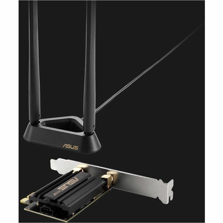 Asus PCE-AXE59BT IEEE 802.11 a/b/g/n/ac/ax Bluetooth 5.2 Wi-Fi/Bluetooth Combo Adapter for Computer