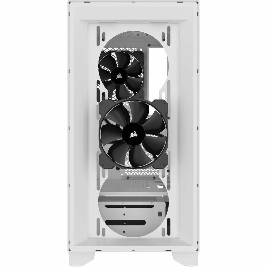 Corsair AIRFLOW Computer Case - Mid-tower - White - Tempered Glass