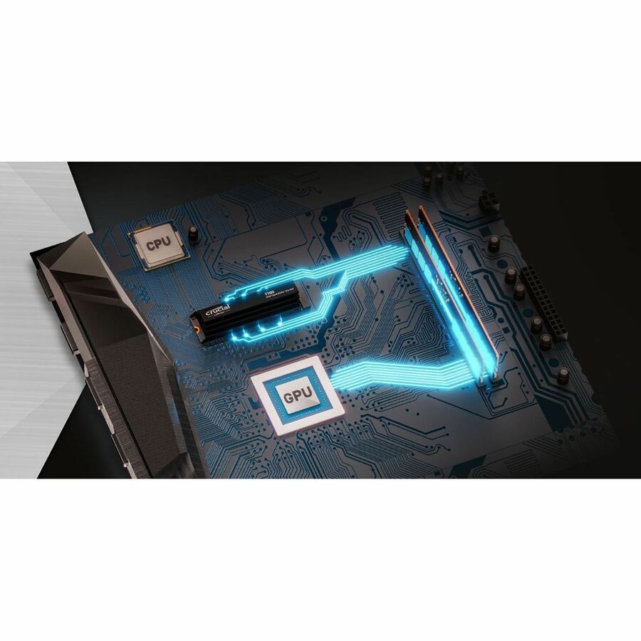 Micron Crucial T700 2 TB Solid State Drive - M.2 2280 Internal - PCI Express NVMe (PCI Express NVMe 5.0 x4)