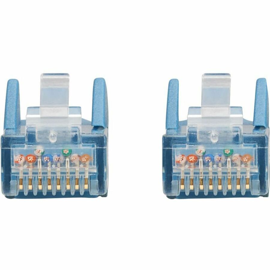 Eaton Tripp Lite Series Cat6 Gigabit Snagless Molded UTP Ethernet Cable (RJ45 M/M), PoE, LSZH, Blue, 10 m (32.8 ft.)