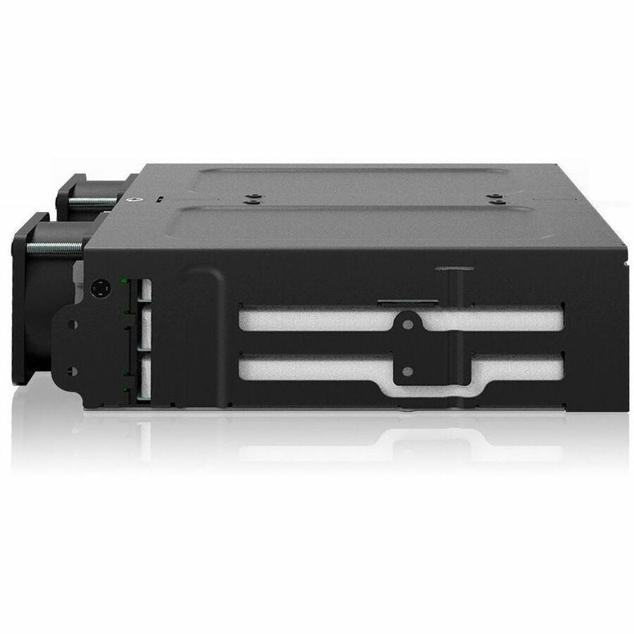 Icy Dock CP097 Drive Enclosure for 5.25" U.2, U.3, PCI Express NVMe 4.0 x4 - SFF-8654 SlimSAS Host Interface Internal - Black