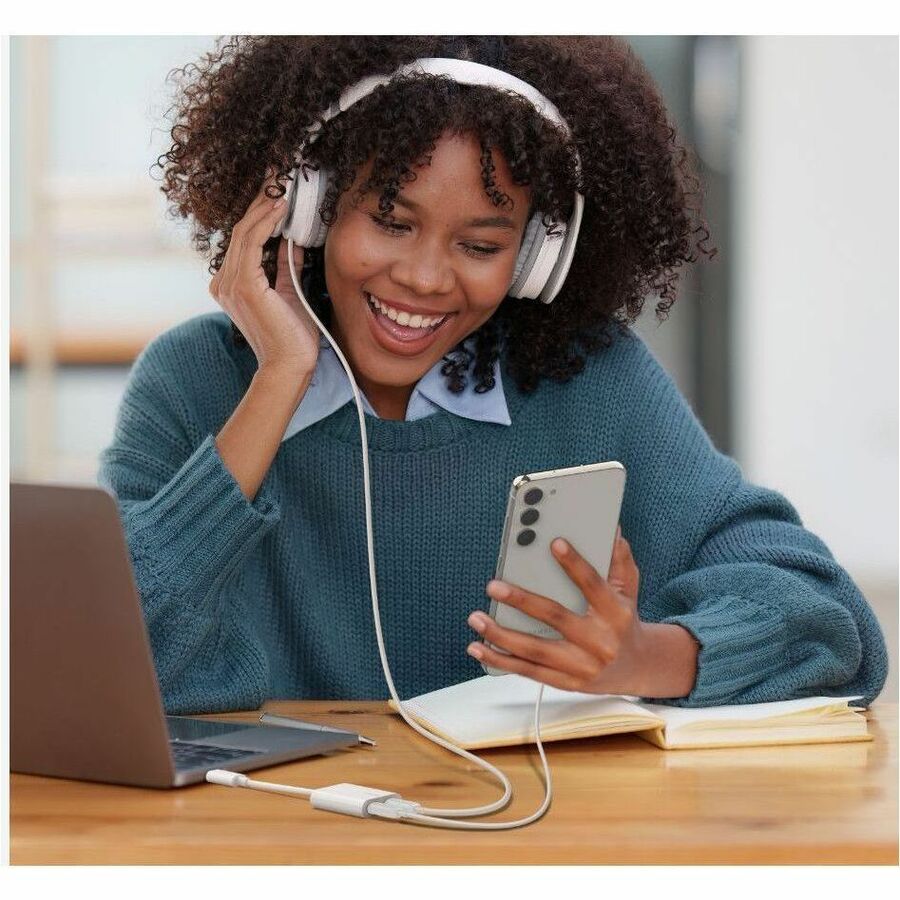 Belkin RockStar USB-C Audio + Charge Adapter