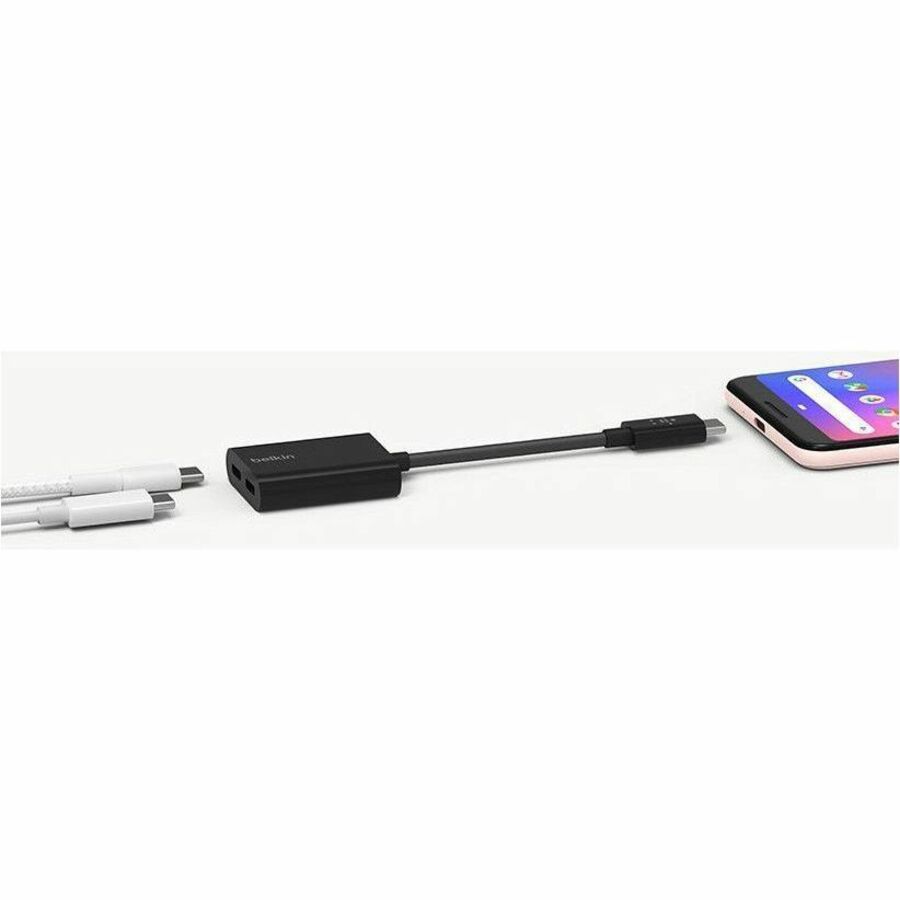 Belkin RockStar USB-C Audio + Charge Adapter