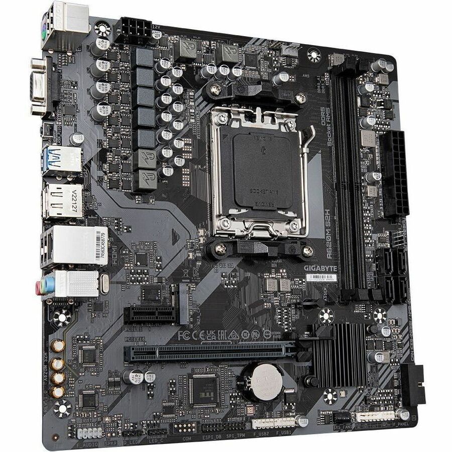 GIGABYTE Ultra Durable A620M S2H Desktop Motherboard - AMD A620 Chipset - Socket AM5 - Micro ATX