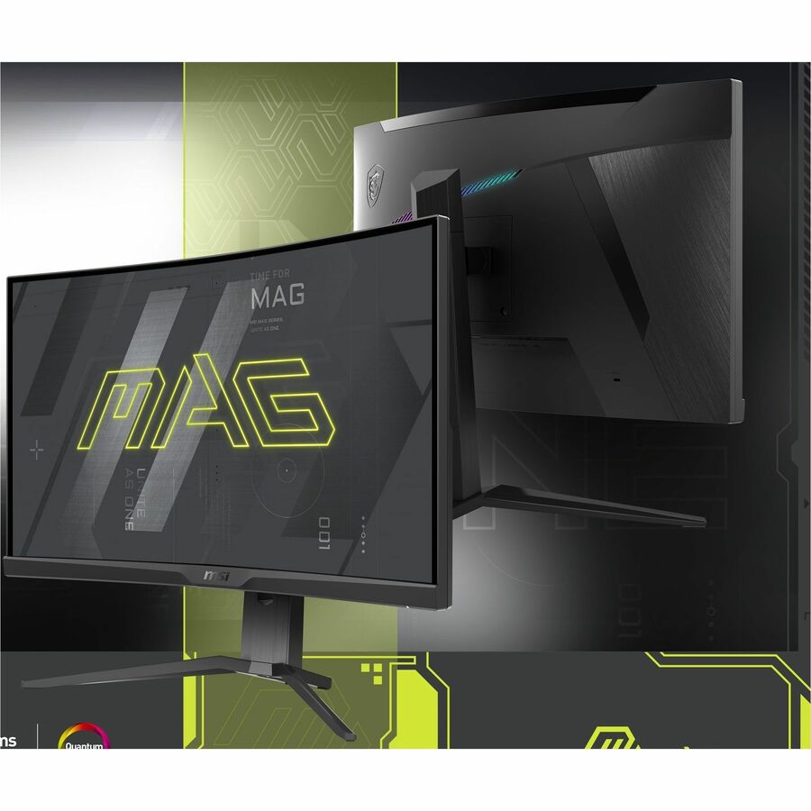 MSI MAG325CQRFQD 32" Class WQHD Curved Screen Gaming LCD Monitor - 16:9