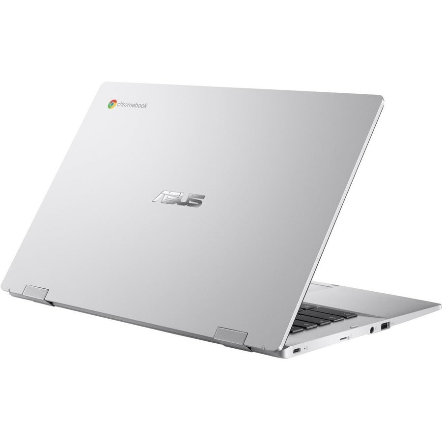 Asus Chromebook CX1 CX1400 CX1400CKA-DB44 14" Chromebook - HD - Intel Celeron N4500 - 4 GB - 64 GB Flash Memory - Transparent Silver