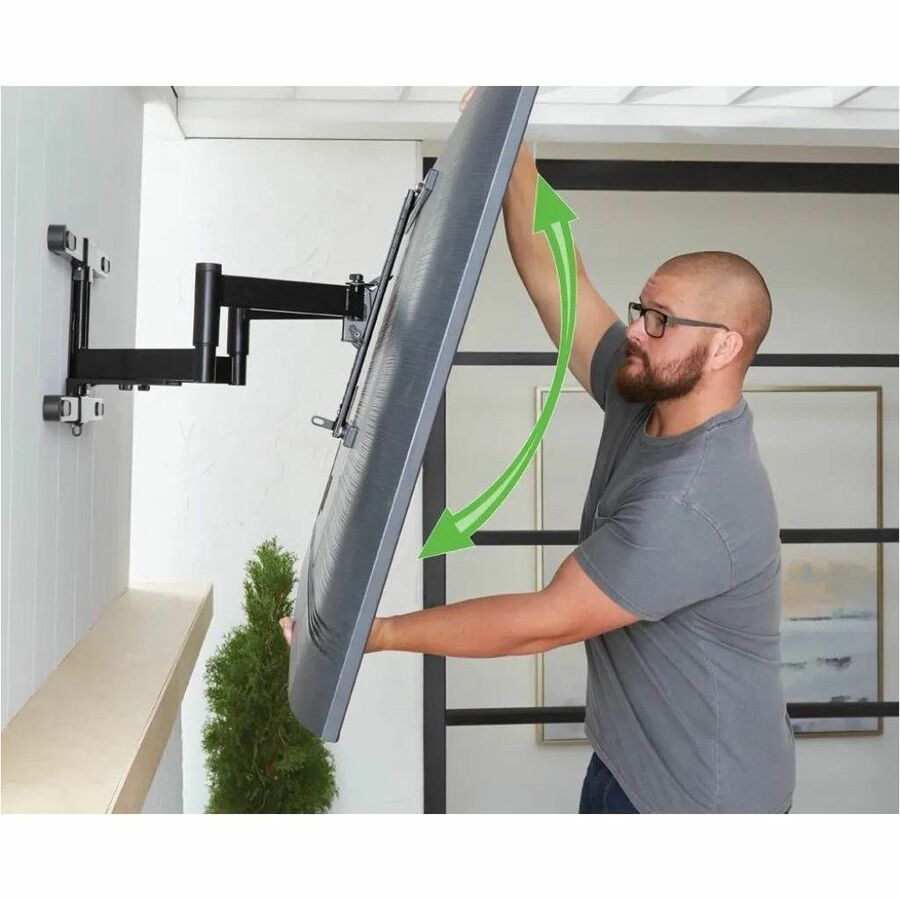 Legrand Sanus Full-Motion Outdoor Tilt TV Mount - For 40-85 Inch Flat Panel TVs - Black