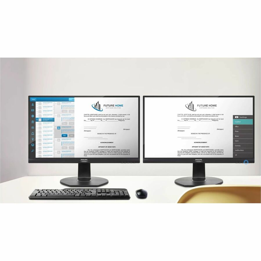 PHILIPS 439P1 -  43" Monitor, LED, UHD(3840x2160), USB-C, 2xHDMI, DP, USB-Hub, EPEAT, Height Adjustable Stand, 4 Year Advance Replacement Warranty