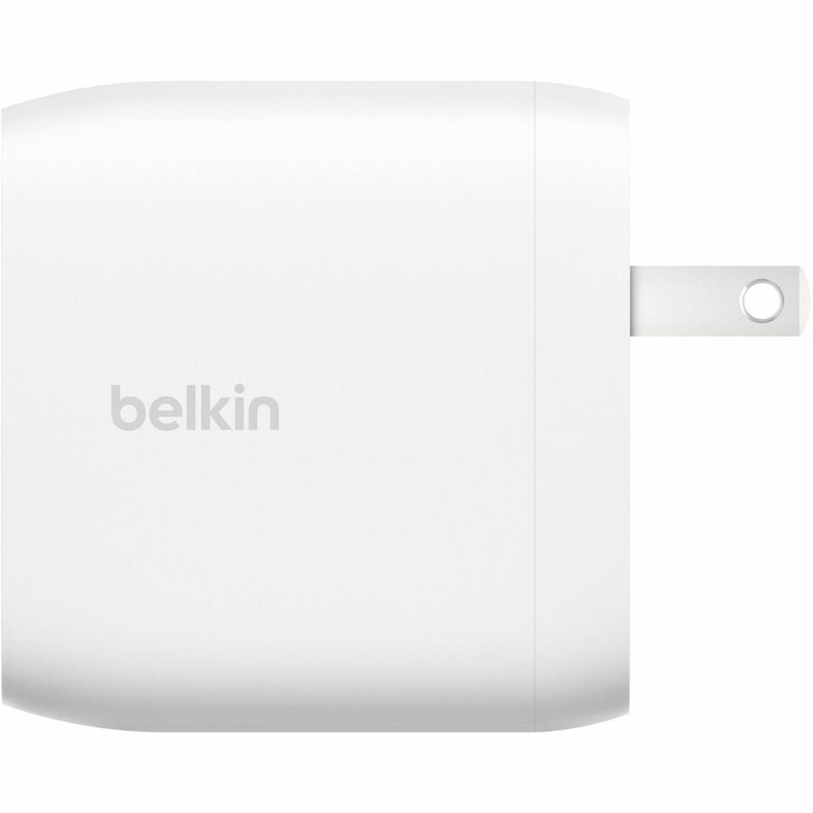 Belkin Dual USB-C Wall Charger w/PPS 60W for Apple iPhone, Galaxy, Google - Compatible w/USB-C to Lightning & USB-C