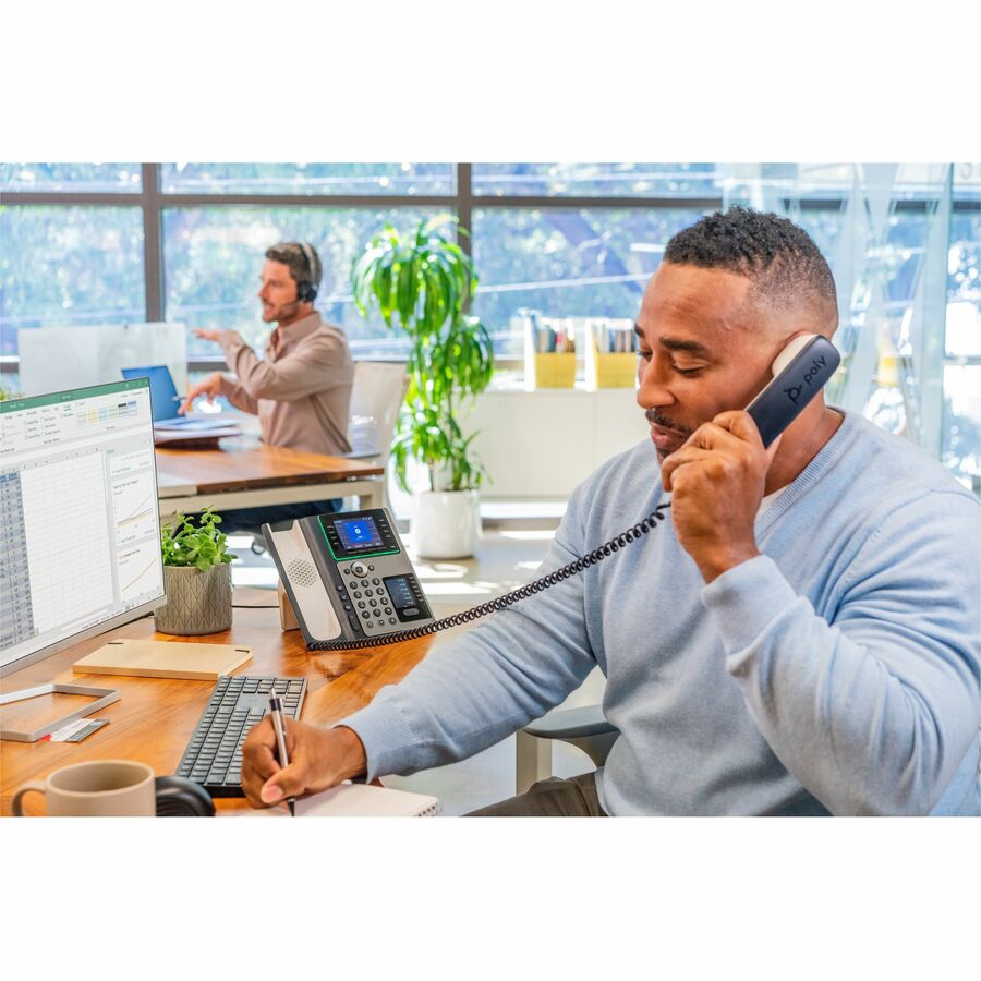 HPI Poly Edge IP Phone - Corded - Corded - Desktop