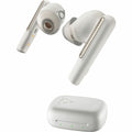 HP Poly Voyager Free 60 UC White Sand Earbuds +BT700 USB-C Adapter +Basic Charge Case