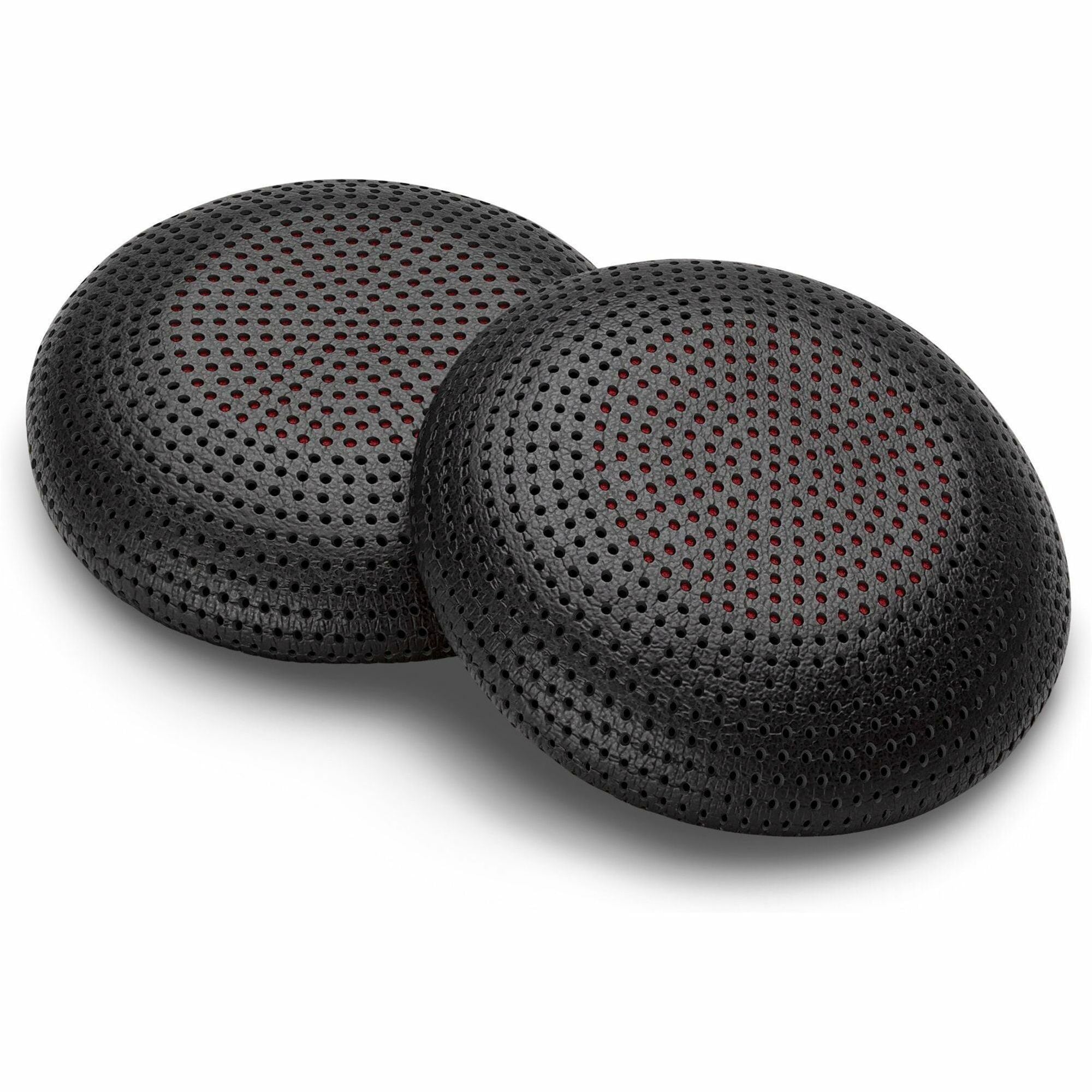 HP Poly Ear Cushion - Black - Leatherette - 2 / Pack, 85S24AA