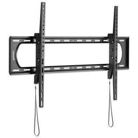 IC Manhattan Mounting Bracket for Flat Panel Display, Curved Screen Display, TV, LCD Display, OLED Monitor, Plasma TV - Black - Horizontal