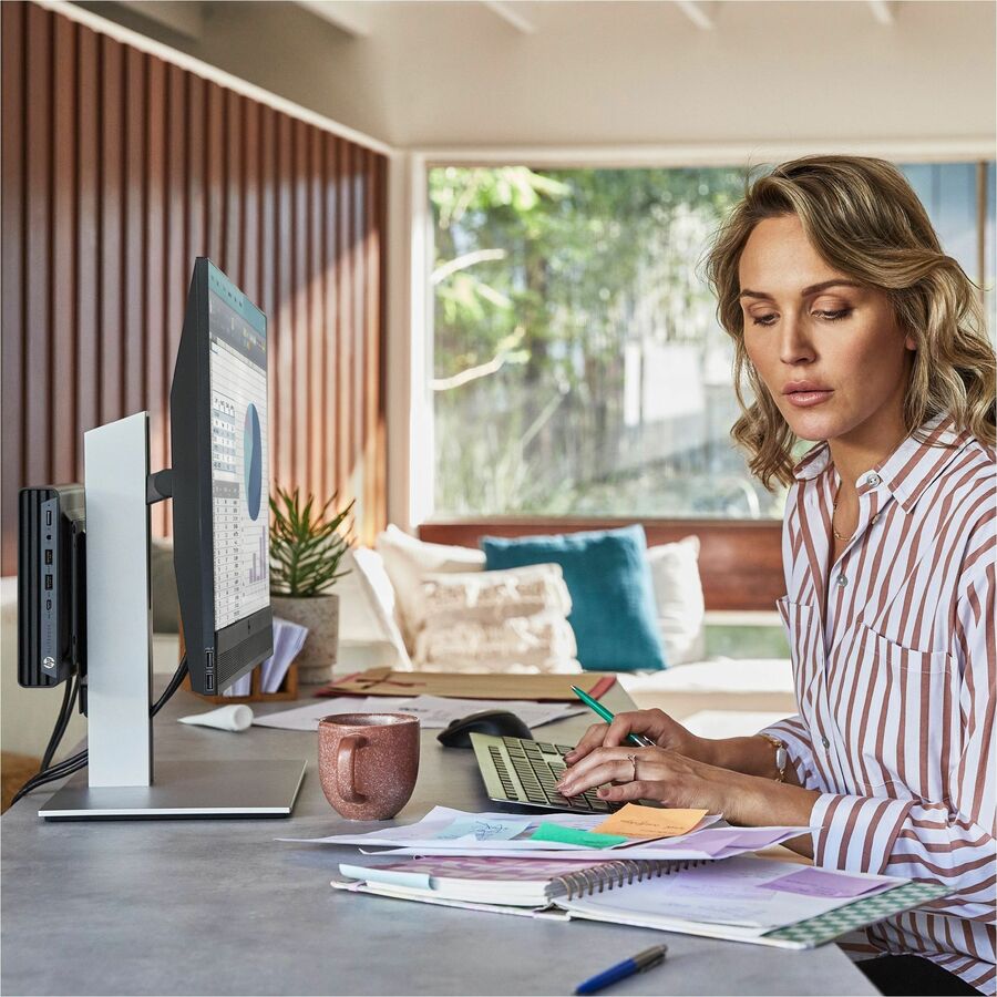 HP Elite Mini 800 G9 Desktop Computer - Intel Core i5 12th Gen i5-12600T - 16 GB - 256 GB SSD - Mini PC