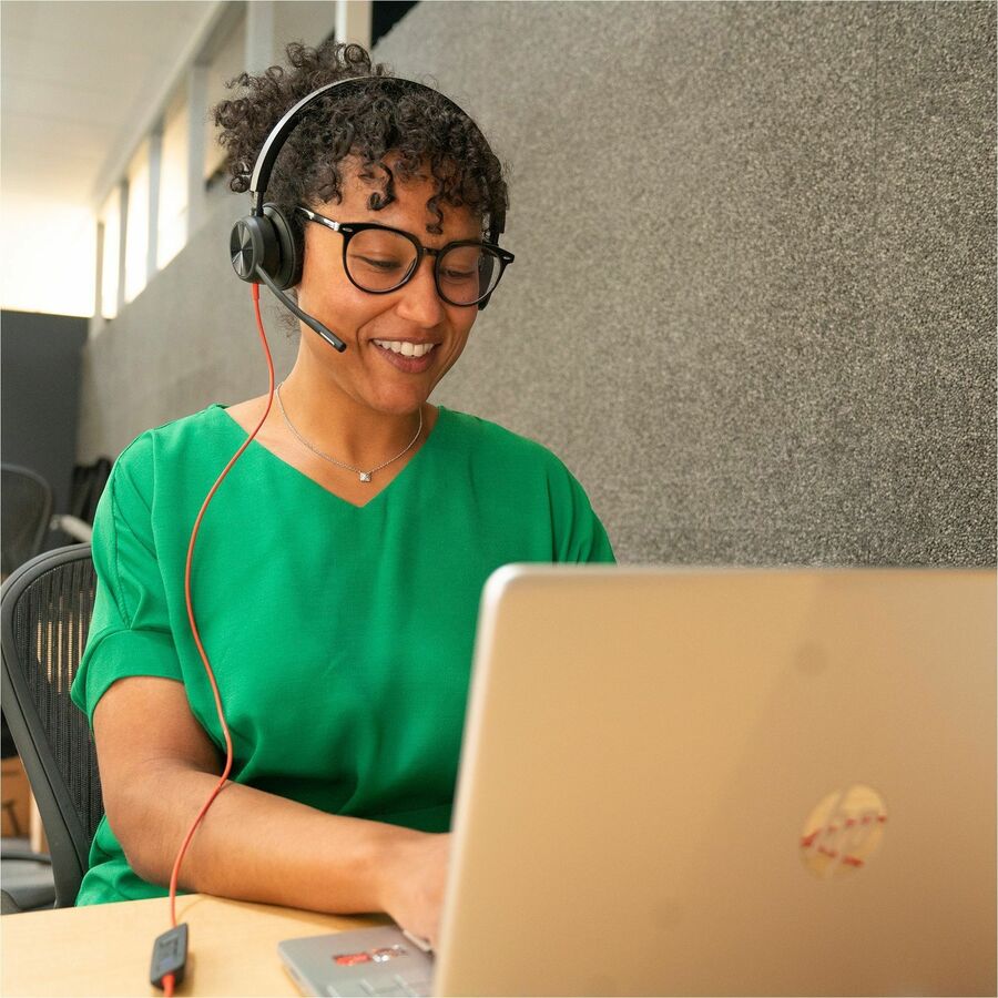 Poly Blackwire 8225 USB-C Headset, 1.26", 772K4AA, Blackwire 8225 USB-C Headset User Guide, Noise Cancelling, Wired