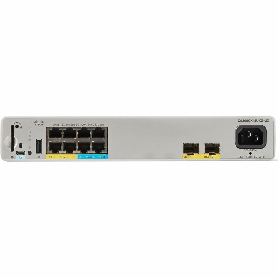 Cisco Catalyst C9200CX-8UXG-2X Ethernet Switch