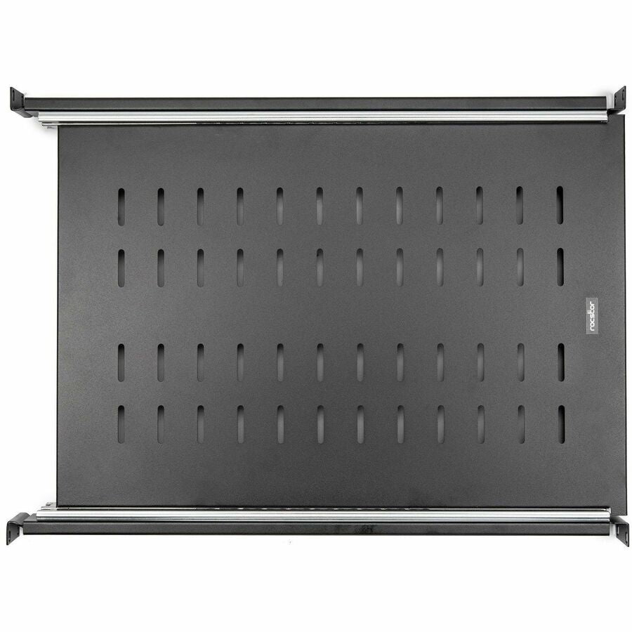 Rocstor 19" Adjustable Sliding Server Rack Cabinet Shelf