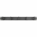 Rocstor 1U 19in Metal Rackmount Cable Management Panel
