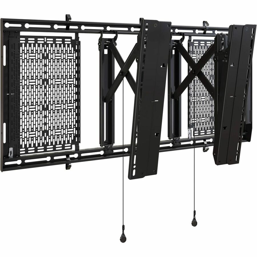 Chief TEMPO FP WALL MNT SYS PD, 200 lb, AS3LDP7, Black, Cable Management