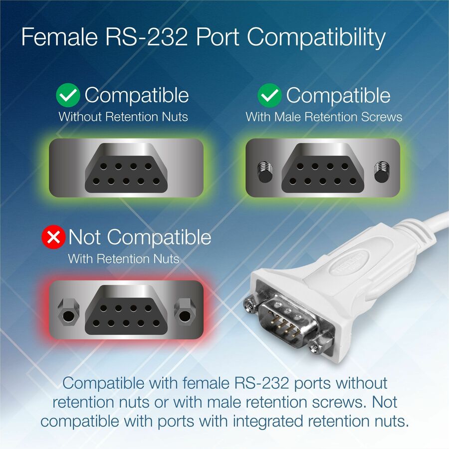 TRENDnet 10 Ft. USB to Serial Converter