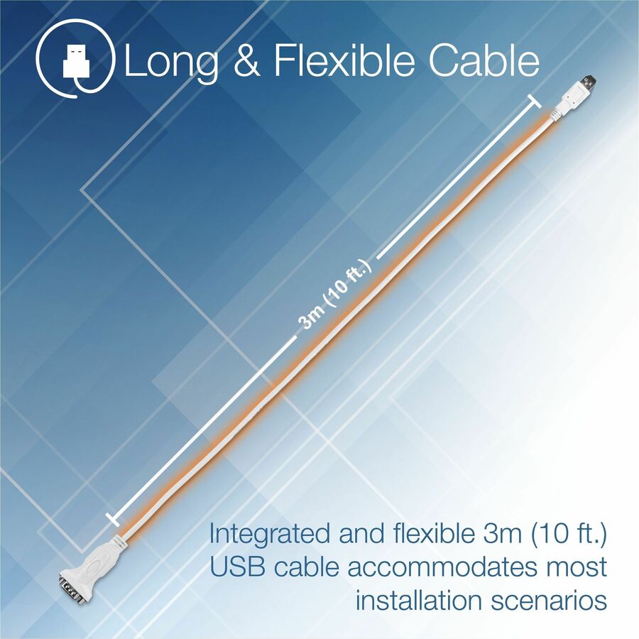 TRENDnet 10 Ft. USB to Serial Converter