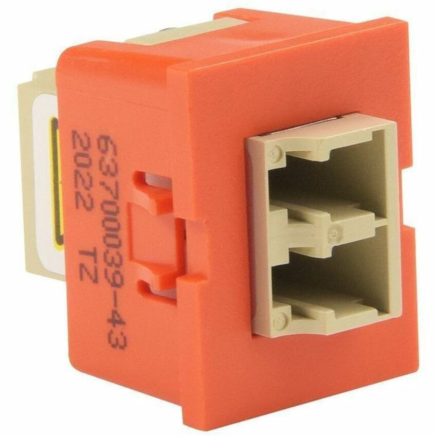 LEGRAND TRACJACKLCDXBEIGE, Orange, 2 x LC Network
