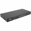 IC Intellinet 16-Port Gigabit Ethernet PoE+ Switch with 2 SFP Ports and LCD Screen