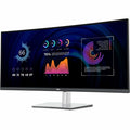 Dell P3424WE 34" Class UW-QHD Curved Screen LED Monitor - 21:9 - Black, Silver