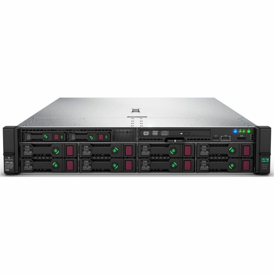 HPE Sourcing ProLiant DL380 G10 2U Rack Server - 1 x Intel Xeon Silver 4210 2.20 GHz - 32 GB RAM - Serial ATA/600, 12Gb/s SAS Controller